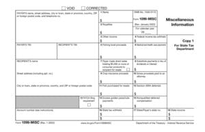 physician taxes, tax form, 1099